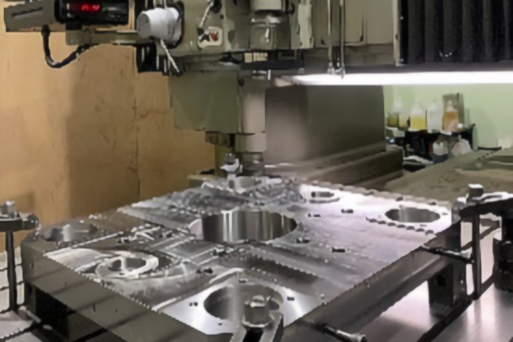 当社の治具加工の様子